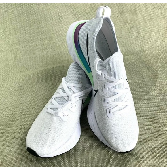 Nike React Infinity Run Flyknit FK Running Shoes - Picture 2 of 11